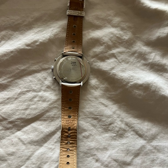 Coach Watch with Silver Dial with White Strap - Picture 4 of 4